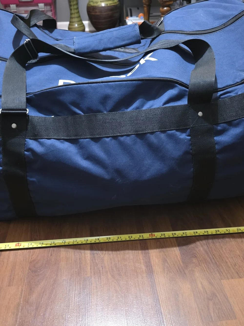 Reebok Blue Duffel Bag - Large Carry-All Sports